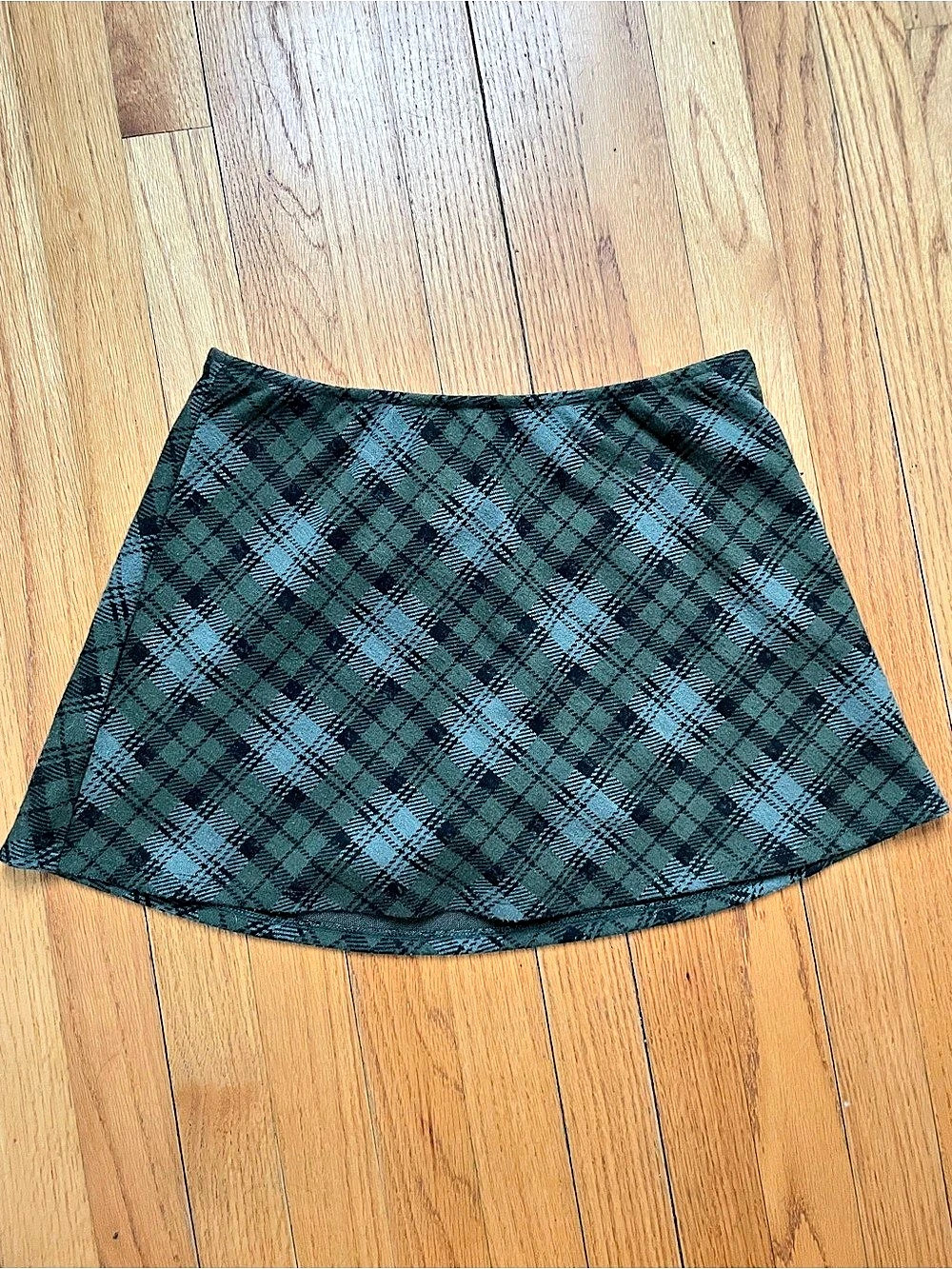 Wild Fable Soft Cotton Plaid Skort